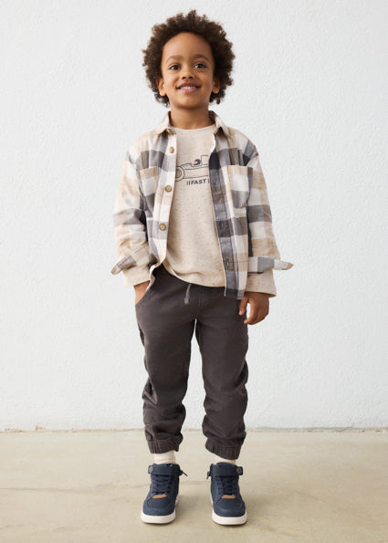 Mayoral pantaloni baieti jogger 5-10 ani Pizarra