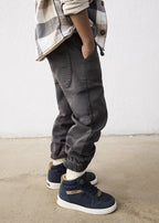 Mayoral pantaloni baieti jogger 5-10 ani Pizarra