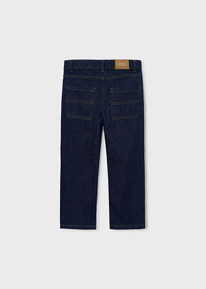Mayoral pantaloni baieti blugi wide leg 5-10 ani Dark indigo
