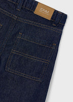 Mayoral pantaloni baieti blugi wide leg 5-10 ani Dark indigo