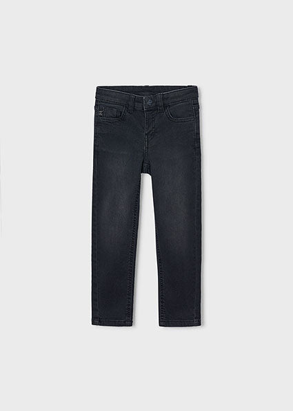 Mayoral pantaloni baieti lungi blugi 5-10 ani Negru