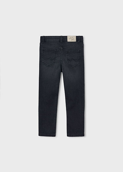 Mayoral pantaloni baieti lungi blugi 5-10 ani Negru