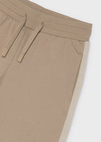 Mayoral compleu baieti 3 piese tip trening cu doi pantaloni 5-10 ani Hazelnut