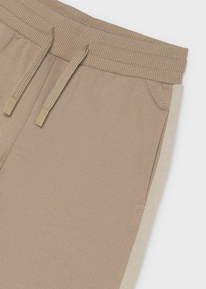 Mayoral compleu baieti 3 piese tip trening cu doi pantaloni 5-10 ani Hazelnut