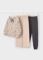 Mayoral trening fete 3 piese cu doi pantaloni 5-10 ani Carbon