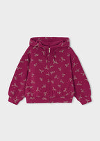 Mayoral trening fete 3 piese cu doi pantaloni 5-10 ani Framboise cu fundite