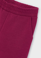 Mayoral trening fete 3 piese cu doi pantaloni 5-10 ani Framboise cu fundite