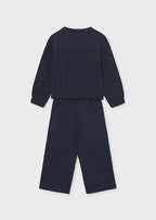 Mayoral compleu fete 2 piese 5-10 ani Navy blue