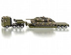 Siku Jucarie masinuta Heavy haulage truck with tank 3ani+