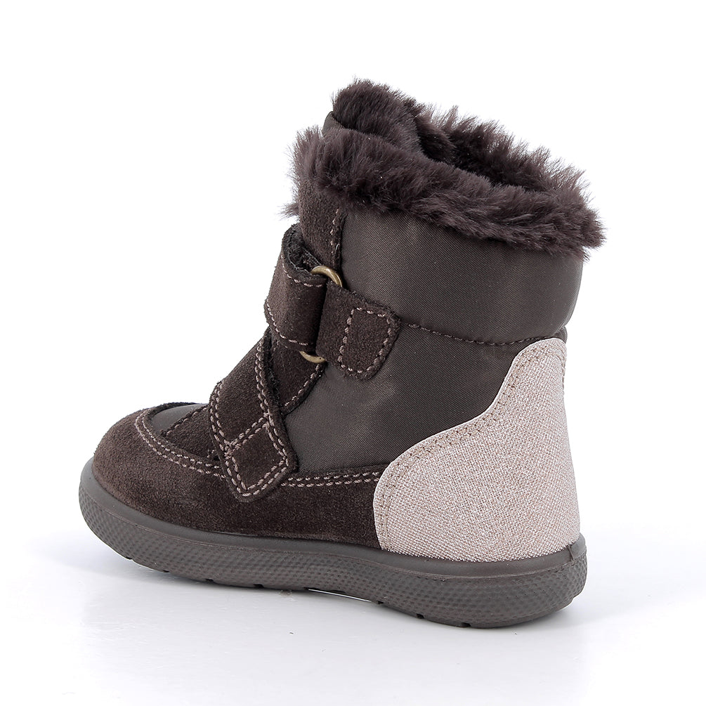 Primigi cizme fete imblanite Gore-Tex 19-29 Brown cu inimioara