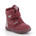Primigi cizme fete imblanite Gore-Tex 19-29 Burgundy cu inimioara