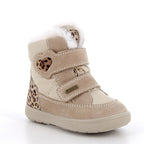 Primigi cizme fete imblanite Gore-Tex 19-29 Beige cu inimioara