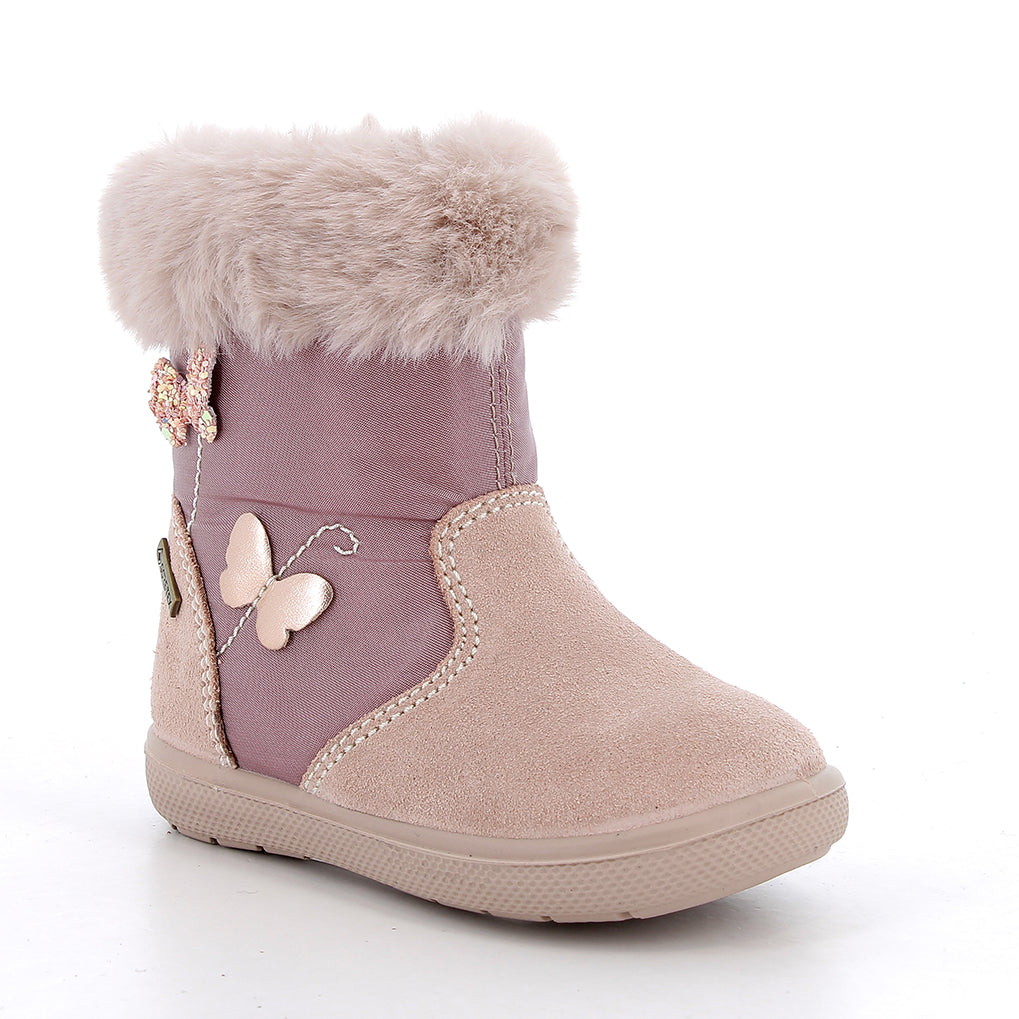 Primigi cizme fete imblanite Gore-Tex 20-29 Pink cu fluturas Imagine principală a produsului