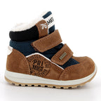 Primigi ghete baieti imblanite Gore-Tex 20-29 Scam.Tech Cuoio/Petrolio