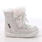 Primigi ghete fete imblanite Gore-Tex 19-24 Tech.Pell Argento e bianco