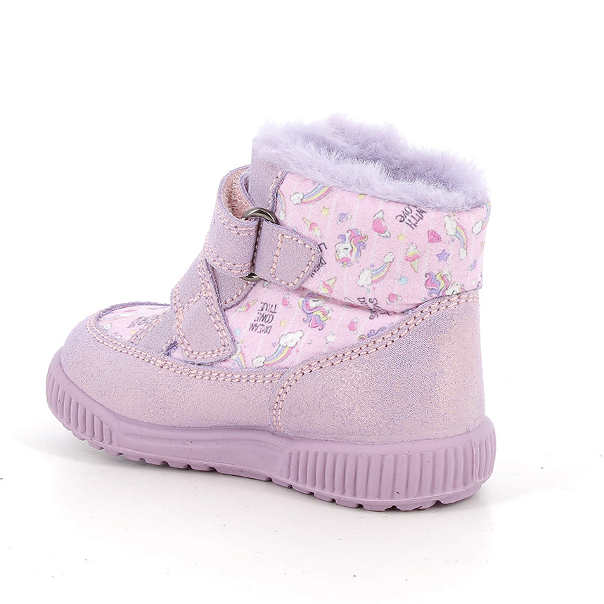 Primigi ghete fete imblanite Gore-Tex 19-26 SC.BR/T.ST. Unicorn Iris/Rosa