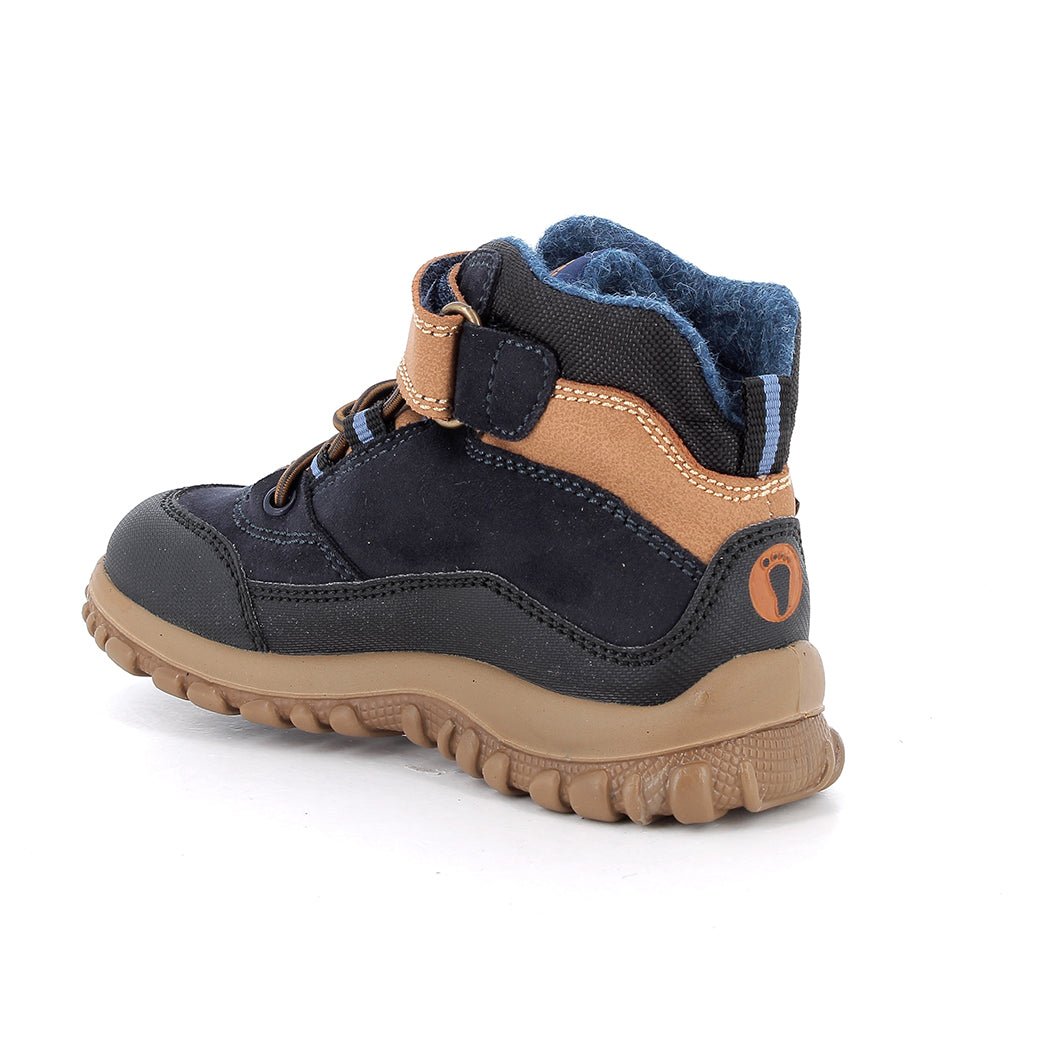Primigi ghete baieti captusite Gore-Tex 22-35 Si/Dali/Gomma Blu/Nero
