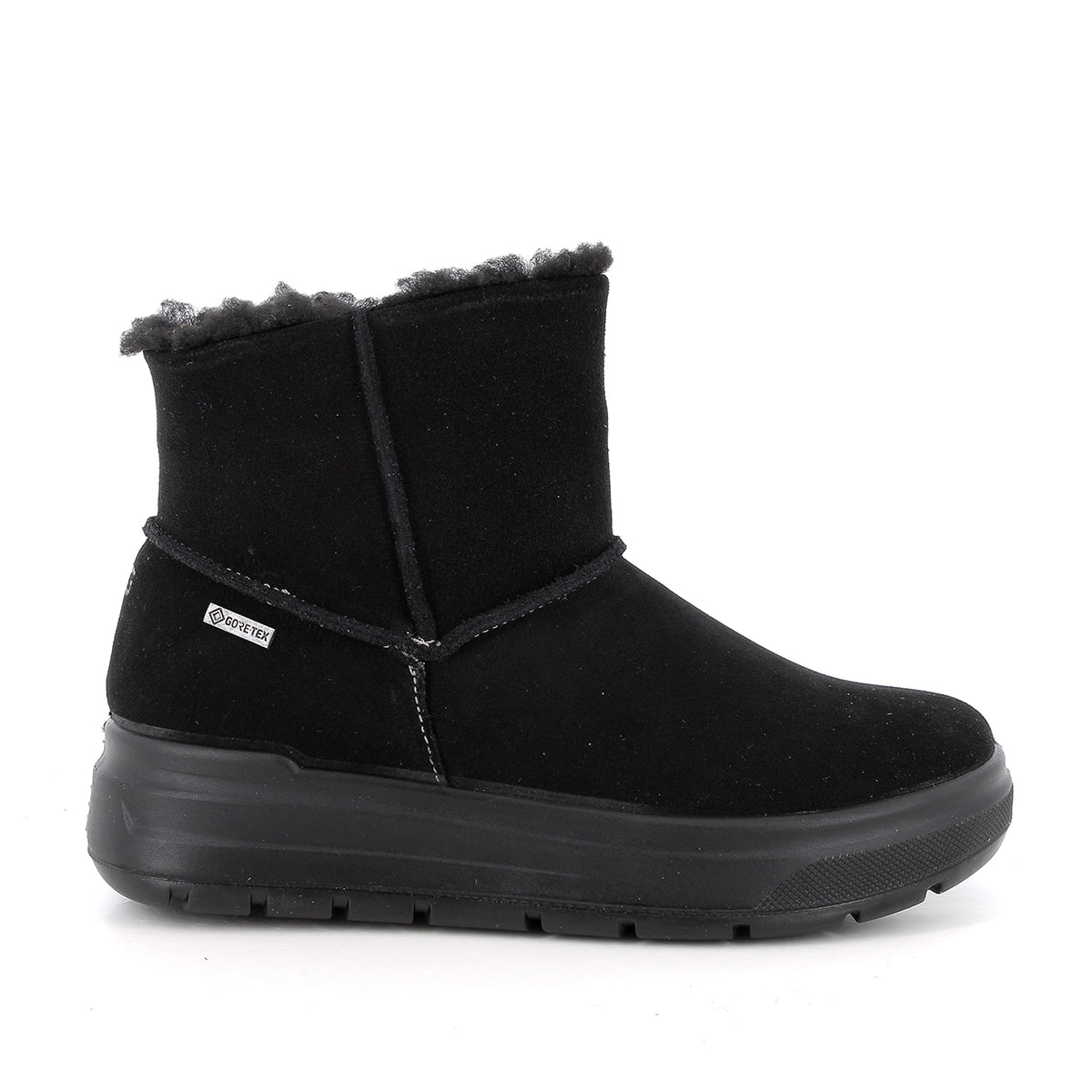 Primigi botine fete imblanite Gore-Tex 27-36 Scamosciata Nero