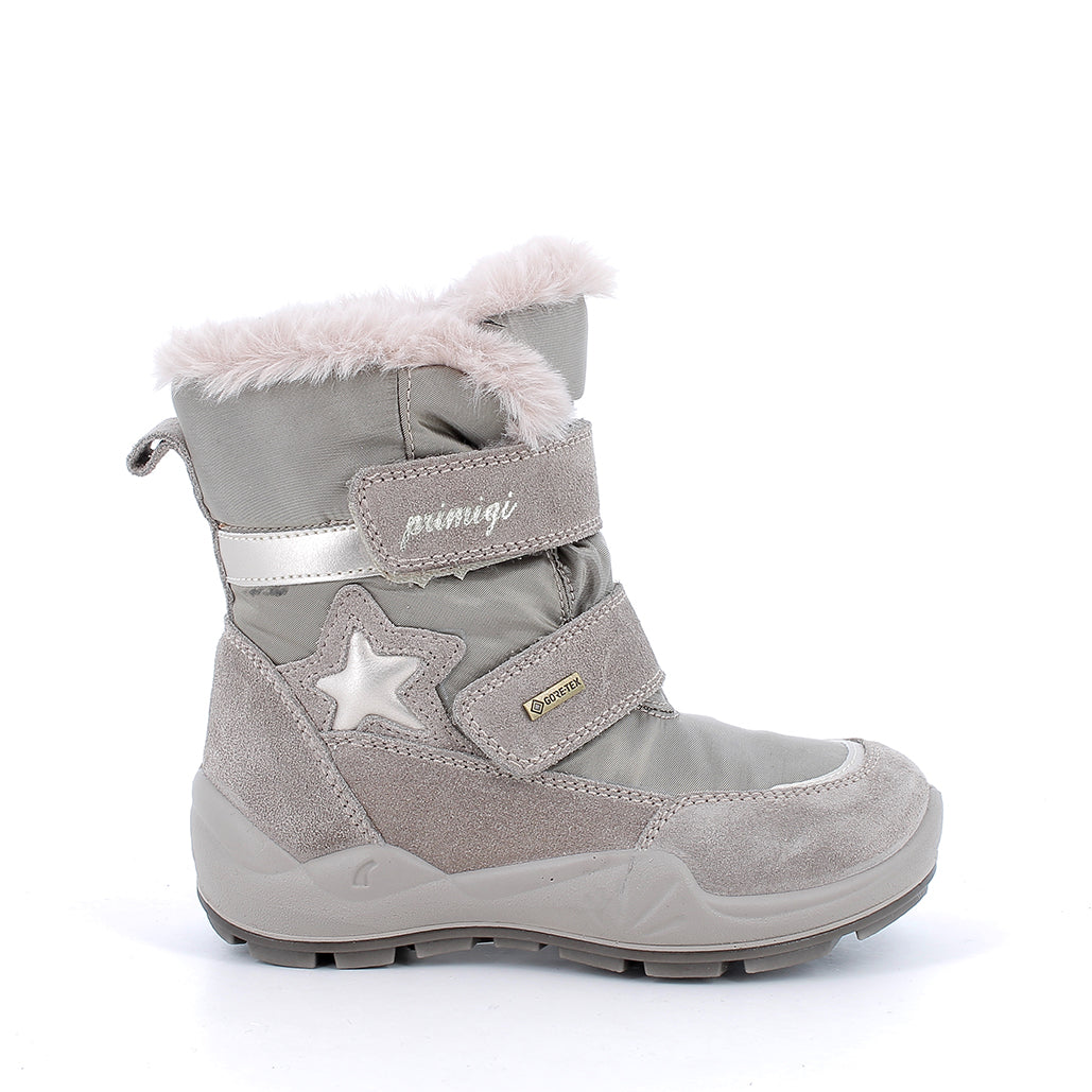 Primigi cizme fete imblanite Gore-Tex 26-36 Scam.Tech Marmotta/Pietra