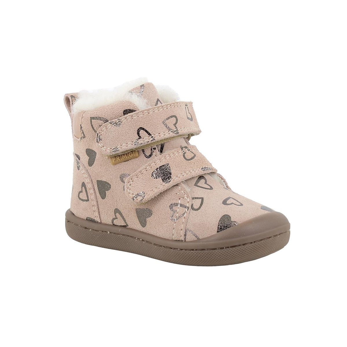 Primigi ghete fete captusite Slim Fit 18-25 Scam. Cuori Skin cu inimioare Imagine principală a produsului