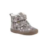 Primigi ghete fete captusite Slim Fit 18-25 Scam. Fiorell Grigio-Argento cu floricele