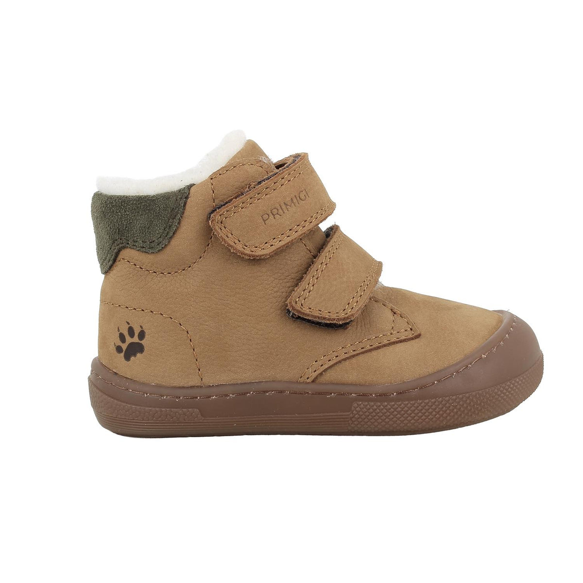 Primigi ghete baieti captusite Barefoot 20-25 Nabuk Canyon Camel