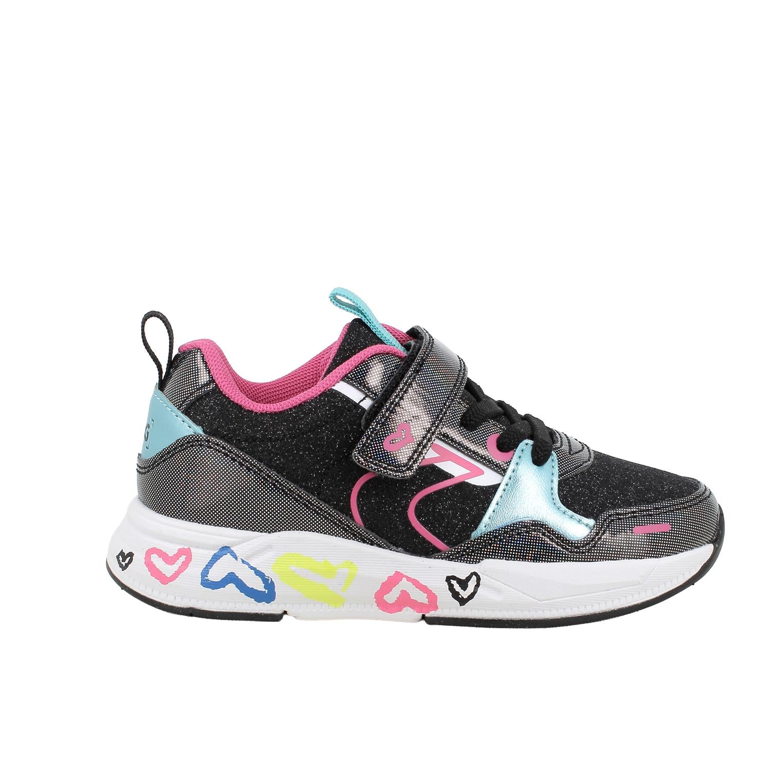 Primigi pantofi fete sport 26-37 Vern.Glit/Glitt Nero