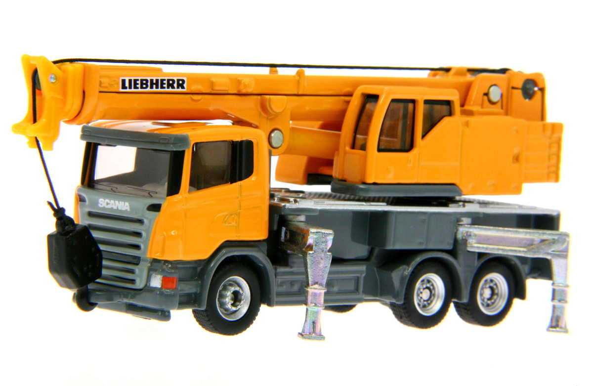 Siku Jucarie masinuta Telescopic crane truck 3ani+