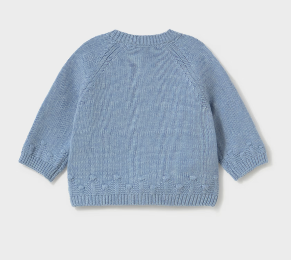 Mayoral jacheta baieti tip cardigan 0-18 luni Gri vigoré Imagine secundară a produsului