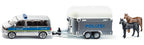 Siku Police Vehicle with Horse Trailer 01