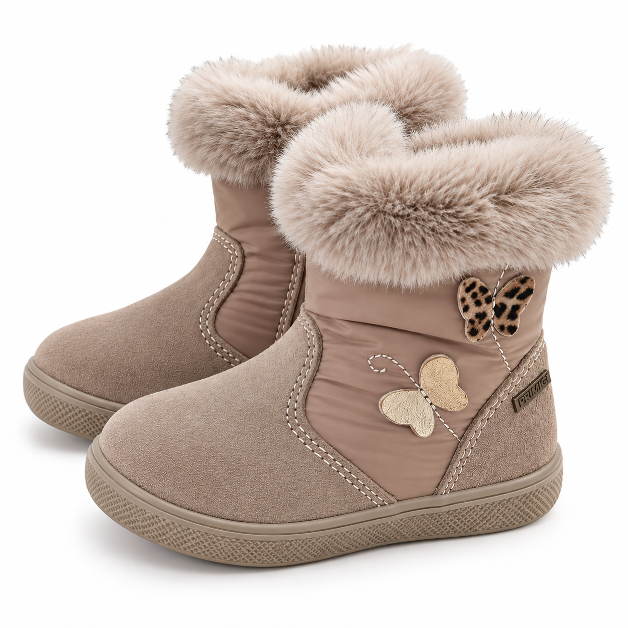 Primigi cizme fete imblanite Gore-Tex 20-29 Biscotto cu fluturas Imagine secundară a produsului