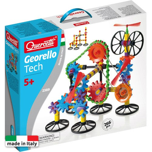 Quercetti joc educativ Georello 3D Gear Tech 5ani+