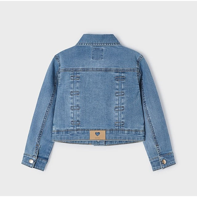 Mayoral geaca fete din blug 2-10 ani Denim Medio