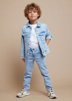 Mayoral geaca baieti de blugi 2-10 ani Denim Claro