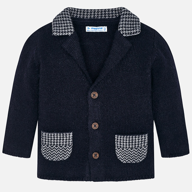 Mayoral sacou baieti Navy Blue  01 Imagine principală a produsului