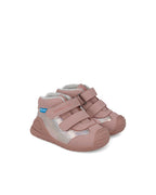 Biomecanics pantofi fete BioTEX captusiti cu lana 18-25 Nobuck Rosa