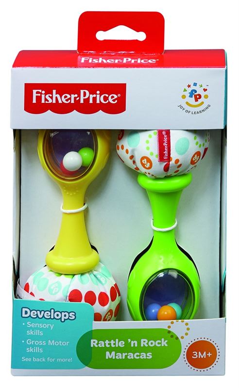 Fisher Price Jucarie Zornaitoare Maracas pentru 3m+