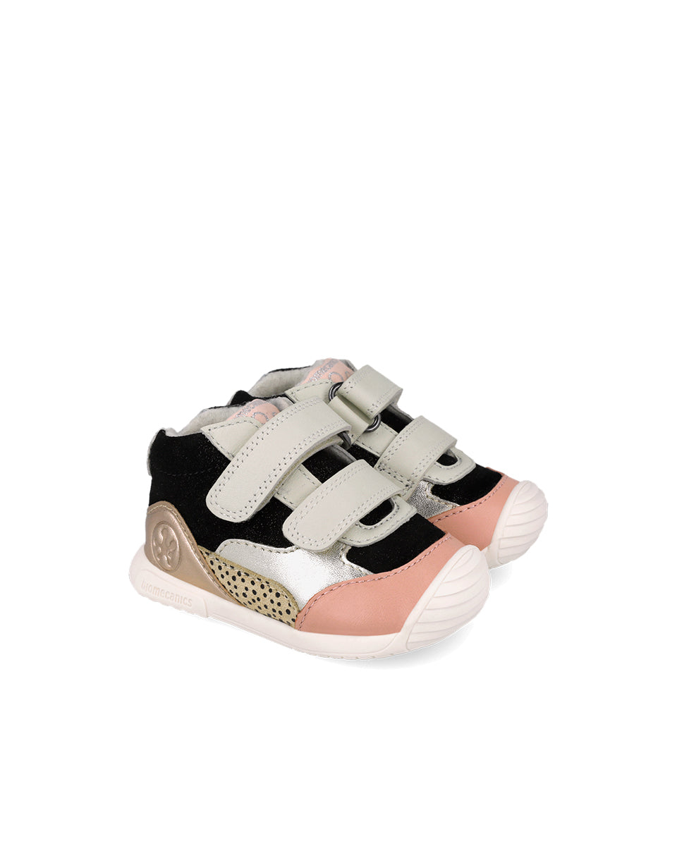 Biomecanics pantofi fete captusiti cu lana 18-25 Serraje Negro