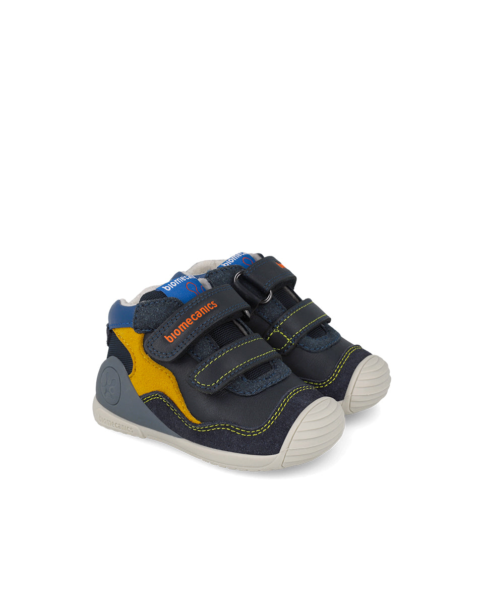 Biomecanics pantofi baieti captusiti cu lana 18-25 Sauvage Ocean
