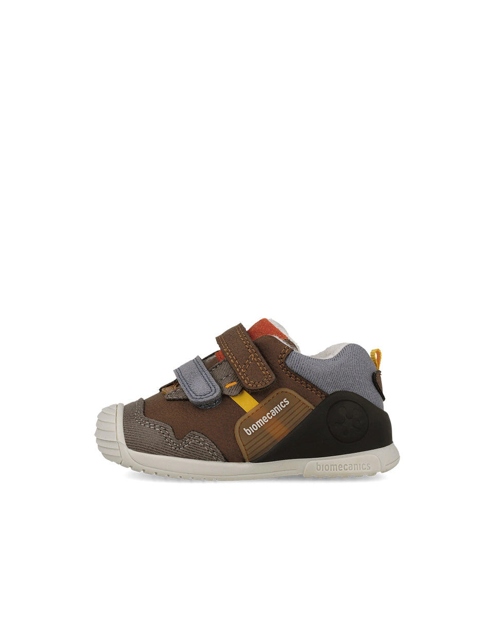 Biomecanics pantofi baieti captusiti cu lana 18-25 Nobuck Choco