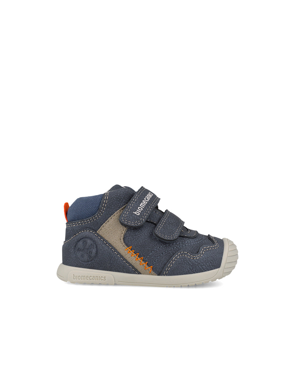 Biomecanics pantofi baieti captusiti cu lana 18-25 Nobuck Petrol