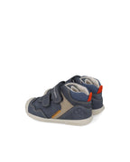 Biomecanics pantofi baieti captusiti cu lana 18-25 Nobuck Petrol