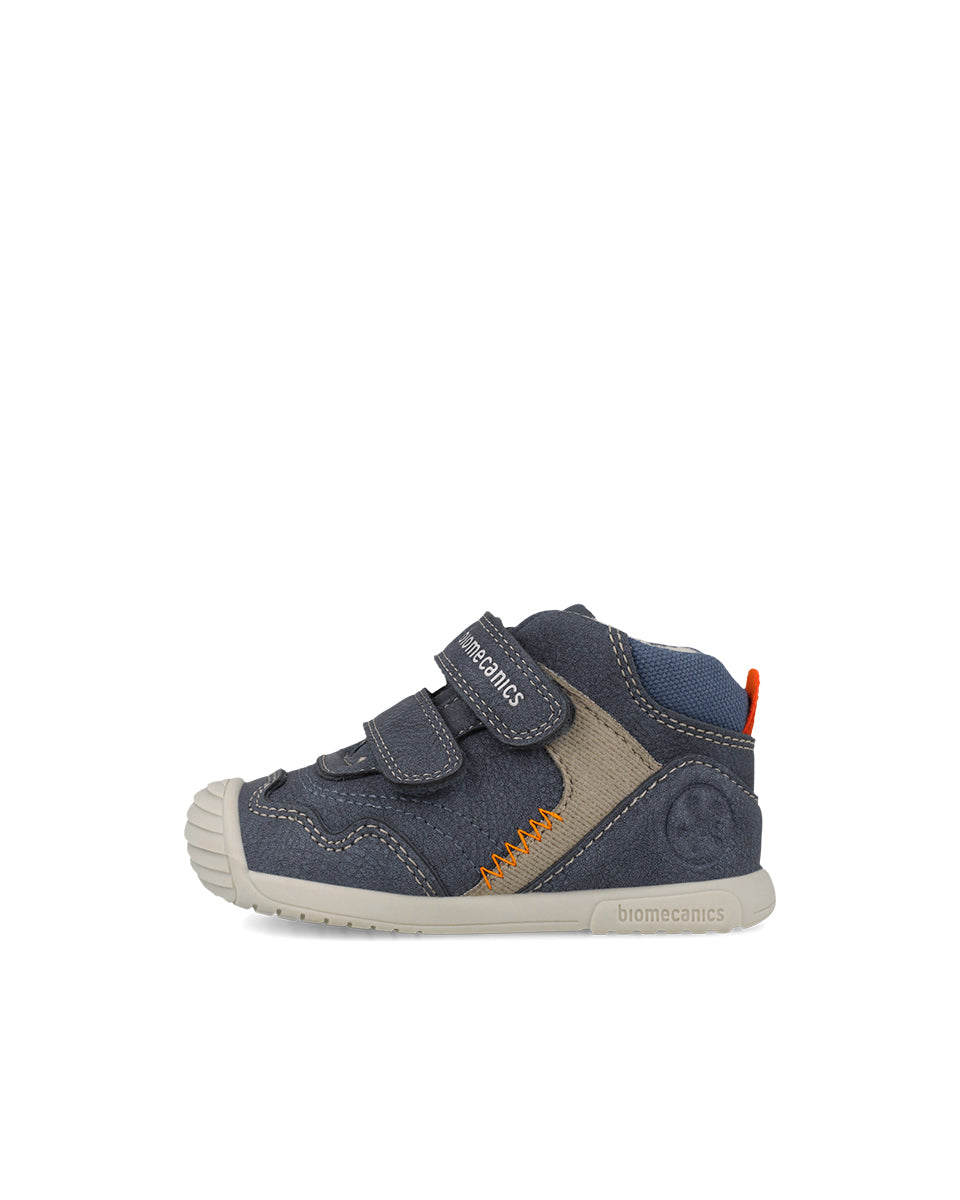 Biomecanics pantofi baieti captusiti cu lana 18-25 Nobuck Petrol