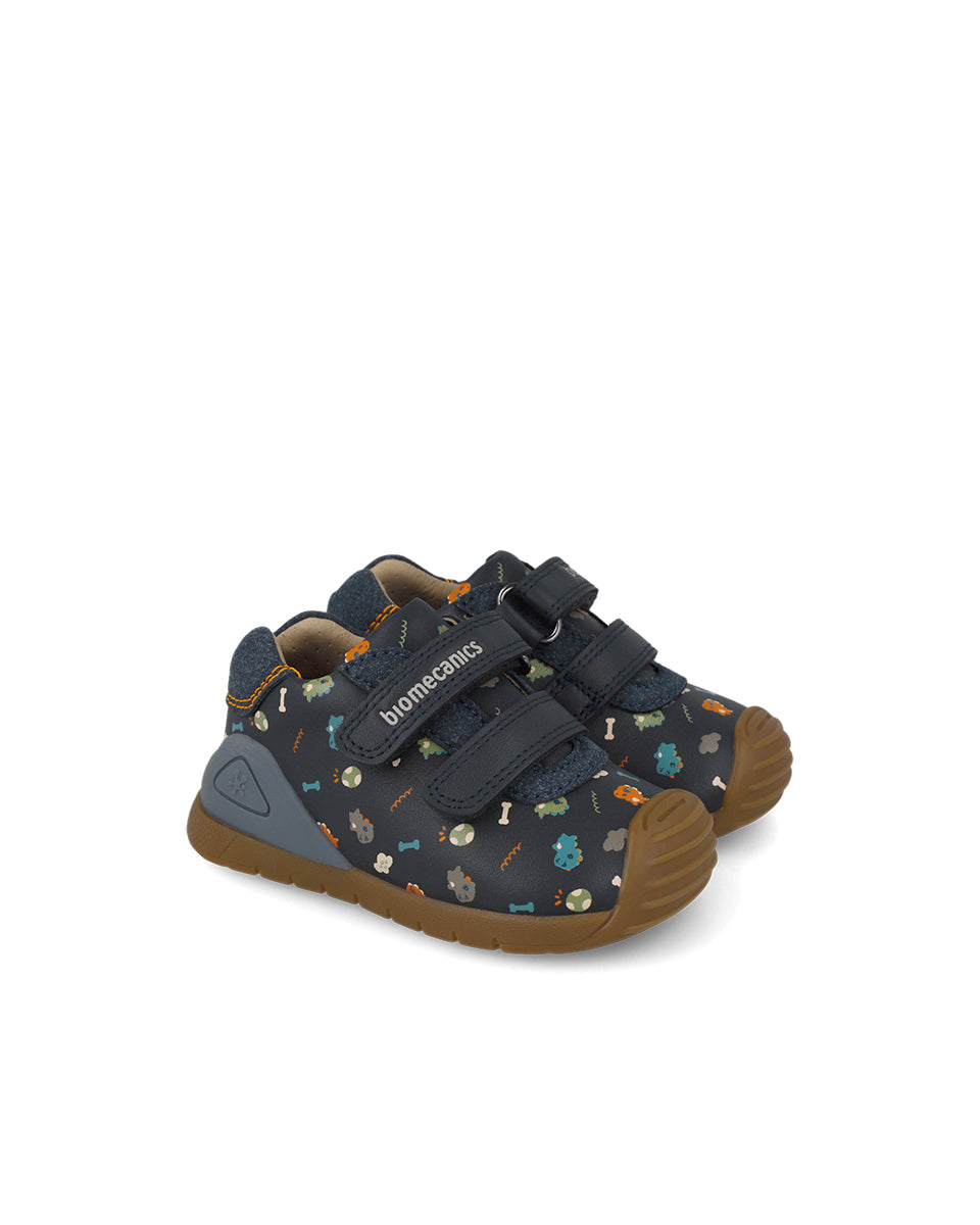 Biomecanics pantofi baieti 18-25 Sauvage Ocean cu animale