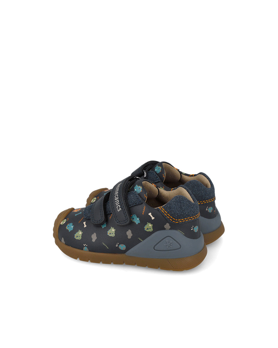 Biomecanics pantofi baieti 18-25 Sauvage Ocean cu animale