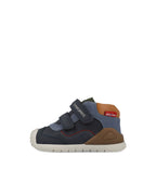 Biomecanics pantofi baieti BioTEX Water rezistant 18-25 Nobuck Navy cu maro