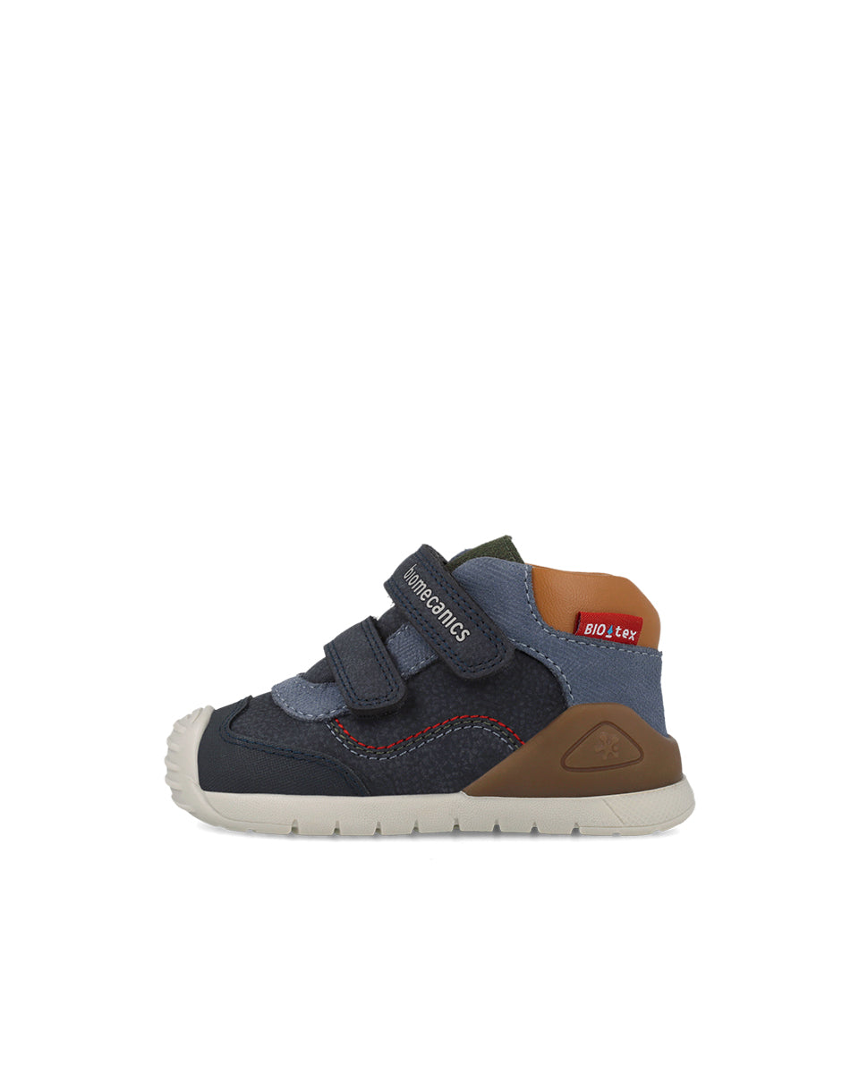 Biomecanics pantofi baieti BioTEX Water rezistant 18-25 Nobuck Navy cu maro