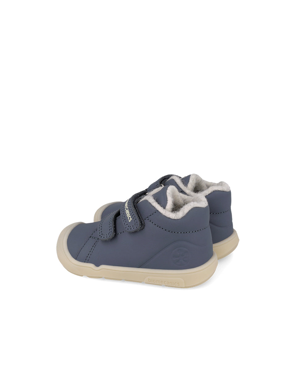 Biomecanics pantofi baieti Wide captusiti cu lana 19-26 Sauvage Petrol