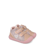 Biomecanics pantofi fete Wide 19-26 Serraje Laminado Lavender cu inimioare