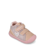 Biomecanics pantofi fete Wide 19-26 Serraje Laminado Lavender cu inimioare